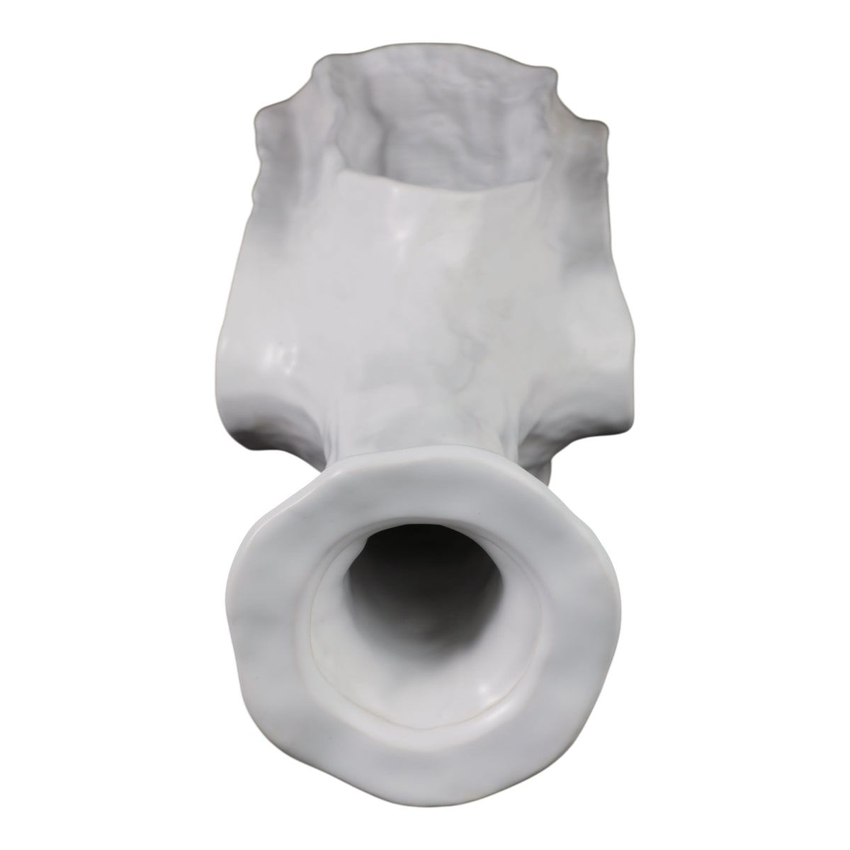 Curved Ceramic Tabletop Vase - view 2