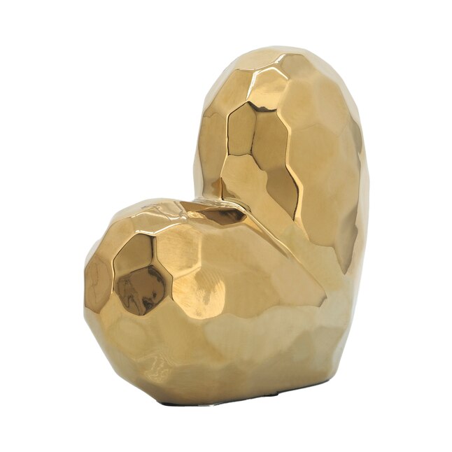 Faceted Heart Sculpture - main view