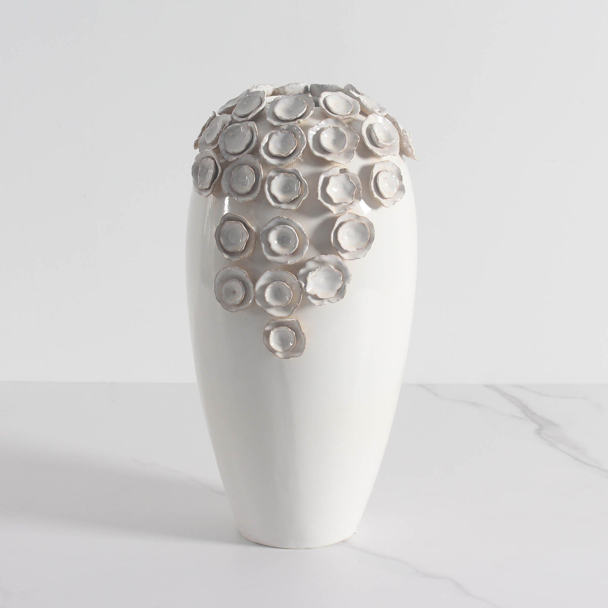 Embossed Ceramic Vase - main view
